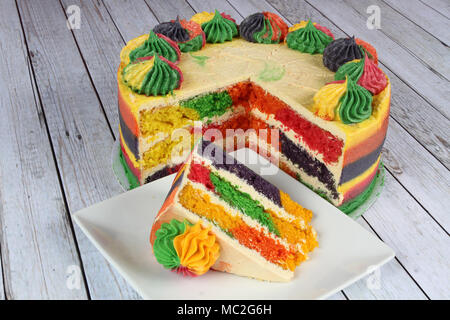 Köstliche hausgemachte Desserts Stockfoto