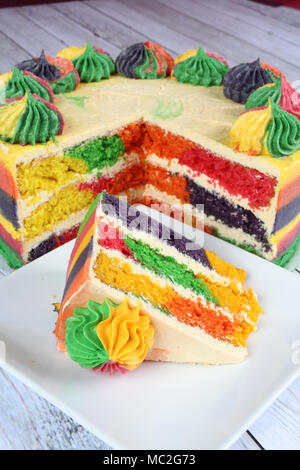 Köstliche hausgemachte Desserts Stockfoto