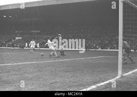 Leeds v-Mann Stadt 1970 Stockfoto