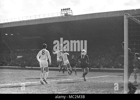 Leeds v-Mann Stadt 1970 Stockfoto