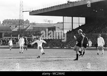 Leeds v-Mann Stadt 1970 Stockfoto