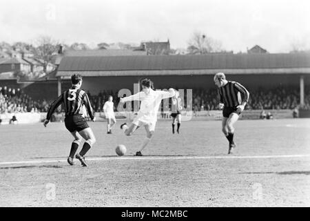 Leeds v-Mann Stadt 1970 Stockfoto