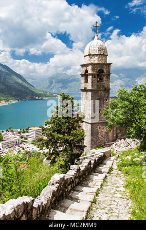 Unsere Liebe Frau von Gesundheit Kirche (crkva Gospa od Zdravlja) in Stari Grad in Kotor, Montenegro Stockfoto