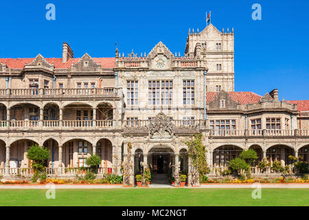 Die indischen Institut für Höhere Studien (vor der Viceregal Lodge) ist ein Forschungsinstitut in Shimla, Indien. Stockfoto