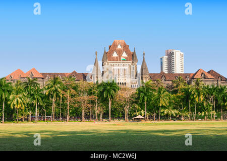 Bombay High Court in Mumbai ist eine der ältesten Hohen Gerichte von Indien Stockfoto