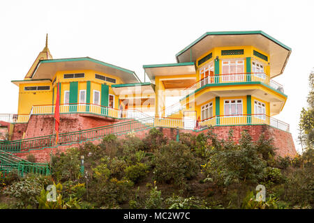 Ganesh Tok Sicht in Gangtok, Sikkim, Indien Stockfoto