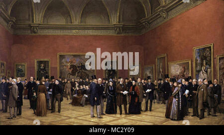 Brooks Henry Jamyn - Private Ansicht der Alten Meister Ausstellung Royal Academy 1888 Stockfoto