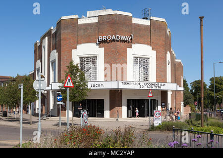 Der Broadway Kino, Letchworth Garden City Stockfoto