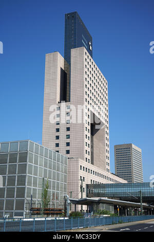 Torhaus, Messe Torhaus, Messe, Frankfurt am Main, Deutschland Stockfoto