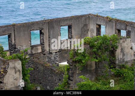 Sao Jorge Ruinen. Santana. Madeira. Stockfoto