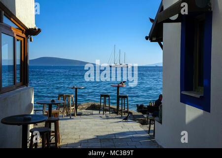 Küste bei Bodrum, Mugla, Türkei Stockfoto