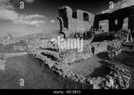 Herbst, Kendal Castle, Kendal, Cumbria, England, Großbritannien Stockfoto