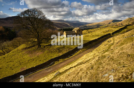 Bell Hagg Scheune, der Peak District, England (18) Stockfoto