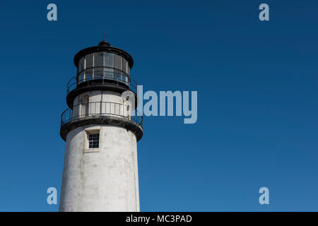 Das Highland Light ist ein aktiver Leuchtturm 1797 auf der Cape Cod National Seashore in North Truro, Massachusetts gebaut. Stockfoto