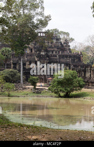 Baphuon Tempel, Angkor Thom, Angkor UNESCO-Weltkulturerbe, Provinz Siem Reap, Kambodscha, Asien Stockfoto