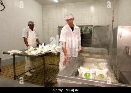 Die Molkerei von Philadelphia hat eine völlig modernste Werk für das Land. Stockfoto