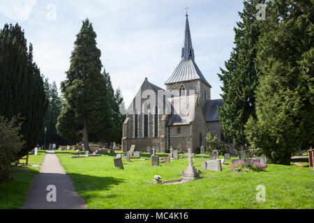 St Helen's Church, Wheathampstead, Hertsfordshire, Großbritannien Stockfoto