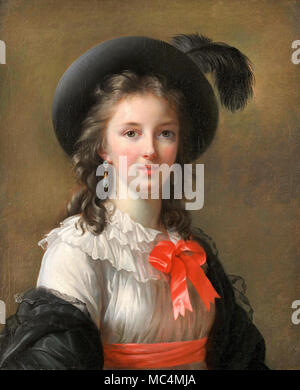 Elisabeth Louise Vigee Lebrun, Selbstbildnis. Circa 1781. Öl auf Leinwand. Kimbell Art Museum, Fort Worth, Texas, USA. Stockfoto