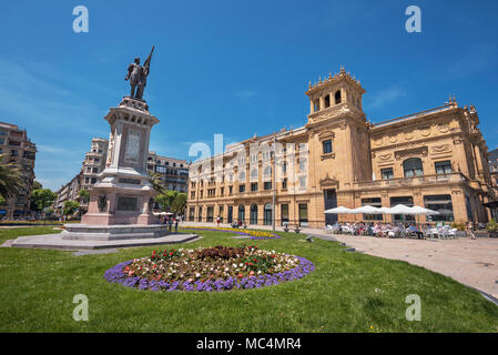 San Sebastian, Spanien - 10. Juni 2017: Theater Victoria Eugenia in San Sebastian, Baskenland, Spanien. Stockfoto
