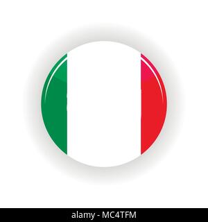 Italien Symbol Kreis Stock Vektor