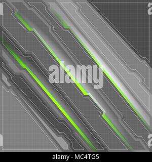 Abstrakte moderne Technologie Hintergrund, Design vorlage Stock Vektor