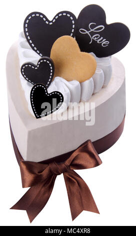 Ice Cream Cake. Schokolade Eis Kuchen Stockfoto