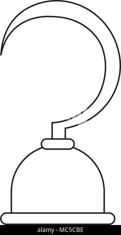 Abstrakte pirate Objekt Stock Vektor