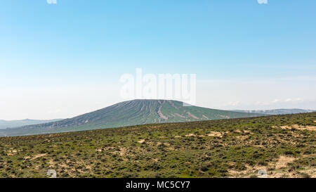 Blick auf riesige Schlammvulkan Stockfoto