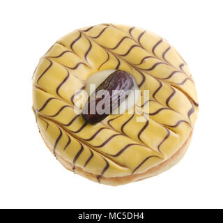 Donut isoliert auf weißem Hintergrund Stockfoto