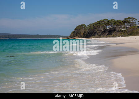 Chinamans Strand in Jervis Bay National Park, New South Wales, Australien Stockfoto