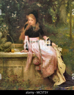 William Robert Symonds - die Prinzessin und der Frosch Stockfoto