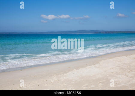 White Sands von Nelson Strand in Jervis Bay, New South Wales, Australien Stockfoto