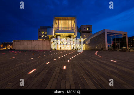 Musikkens Hus in Aalborg Stockfoto