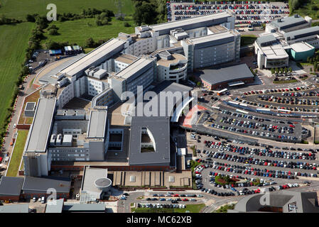 Luftbild des University Hospital Coventry & Warwickshire Stockfoto