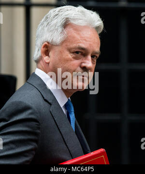 Ministerkonferenz Kabinett Abflüge Downing Street mit: Sir Alan Duncan KCMG MP, Staatsminister für Europa und Amerika an der Fco Wo: London, England, Großbritannien Wann: 13 Mar 2018 Credit: Wheatley/WANN Stockfoto