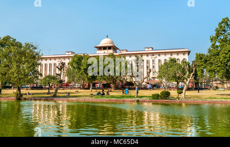 Blick auf krishi Bhavan, eine staatliche Gebäude in Neu Delhi, Indien Stockfoto