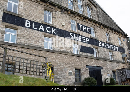 Schwarze Schafe Brauerei, Masham, North Yorkshire, England Stockfoto