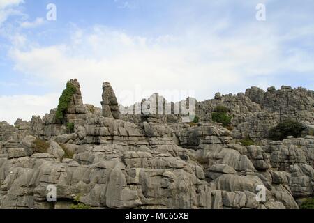 Los Riscos, Tal von Genal, Malaga, Andalusien, Spanien Stockfoto