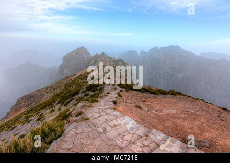 Pico Do Arieiro, Madeira, Portugal, Europa Stockfoto