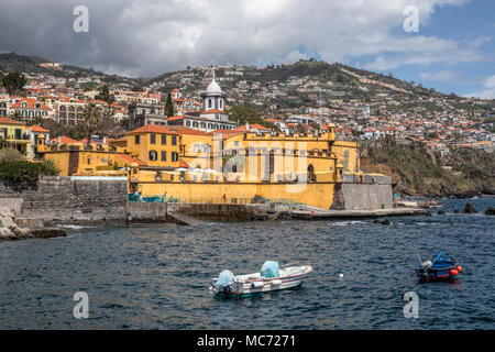 St. James Fort, Funchal, Madeira, Portugal, Europa Stockfoto