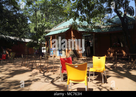 Sigiriya North Central Provinz Sri Lanka Cafe Stockfoto