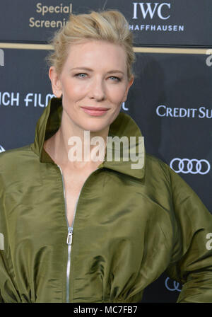 Zürich, Schweiz. 27 Sep, 2014. Zürich, Schweiz - 27 September 2014: IWC Schaffhausen mit Hollywood Schauspielerin Cate Blanchett, Kate | Verwendung der weltweiten Kredit: dpa/Alamy leben Nachrichten Stockfoto