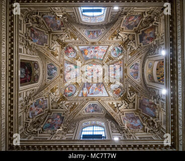 Seite Kapelle von der Basilika Santa Maria in Trastevere Stockfoto