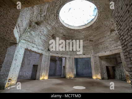 Bleibt der Kuppel in der Domus Aurea in Rom Stockfoto