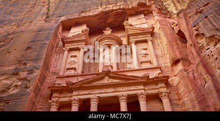 Al Khazneh Treasury, Petra, Jordanien
