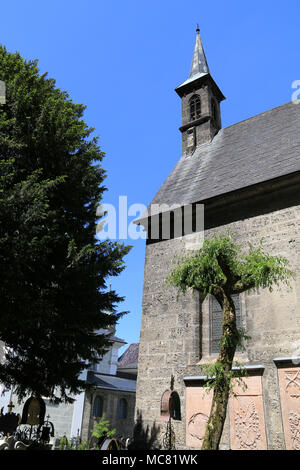 St. Margaret Kapelle am Friedhof St. Peter in Salzburg, Österreich Stockfoto