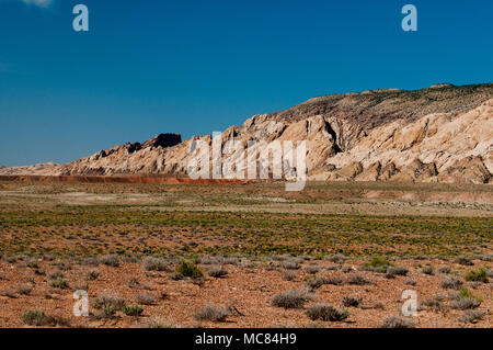 San Rafael Swell nach Osten ausgerichteten Reef Stockfoto