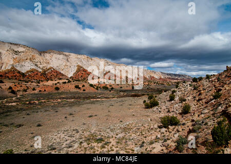 San Rafael Swell nach Osten ausgerichteten Reef Stockfoto