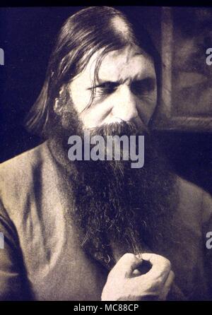 Grigori Rasputin Yefimovich (1871-1916) Stockfoto