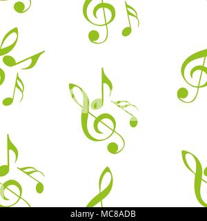 Nahtlose Muster note abstrakt, Vector Illustration Stock Vektor